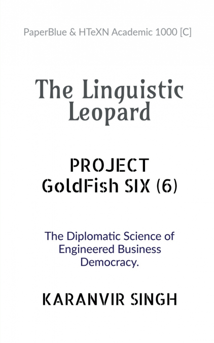The Linguistic Leopard