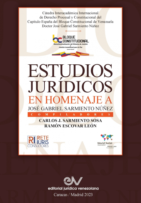ESTUDIOS EN HOMENAJE A JOSÉ GABRIEL SARMIENTO NÚÑEZ