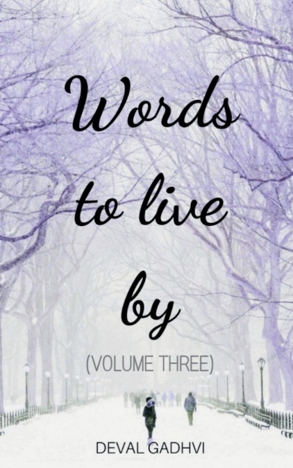WORDS TO LIVE BY (VOLUME THREE)