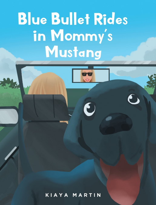 Blue Bullet Rides in Mommy’s Mustang