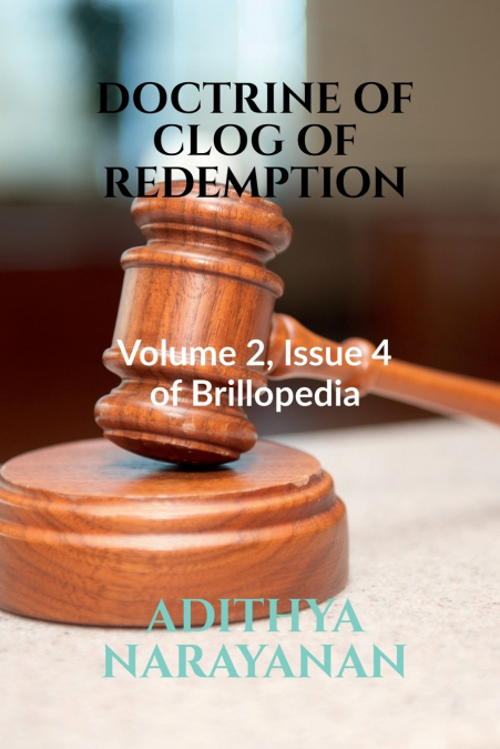 DOCTRINE OF CLOG OF REDEMPTION