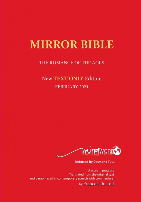 TEXT ONLY Mirror Bible PAPERBACK 2024 Edition