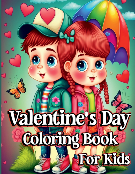 Valentine’s Day Coloring Book For Kids