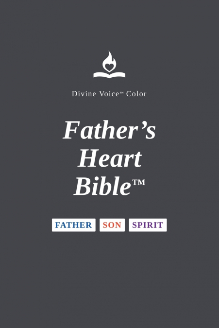 FHB, Holy Bible, Red Letter, Divine Voice Color, Charcoal Paperback