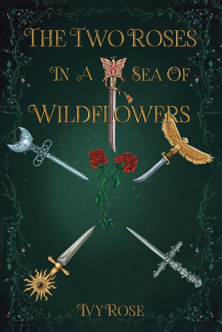 The Two Roses in a Sea of Wildflowers