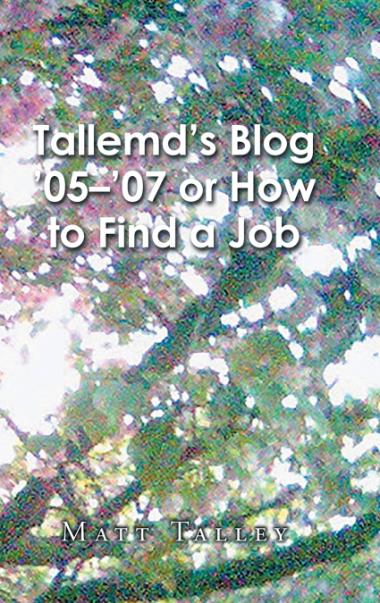 Tallemd’s Blog ’05 - ’07 Or How to Find a Job