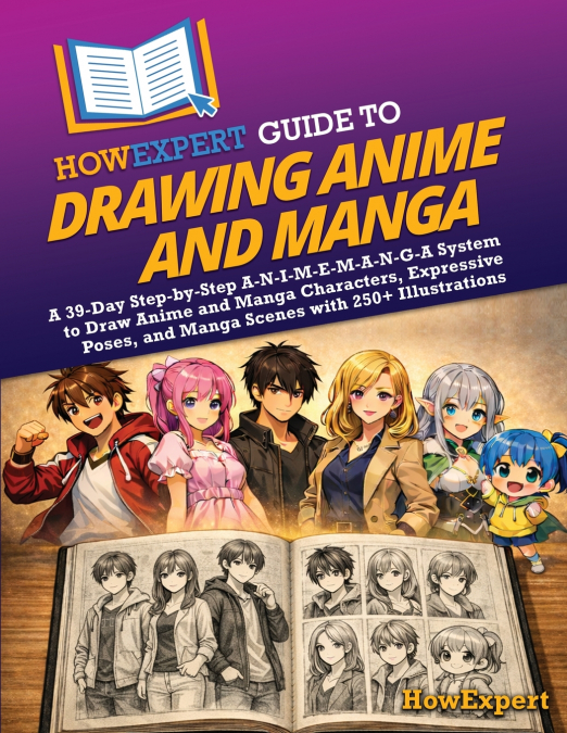HowExpert Guide to Drawing Anime and Manga