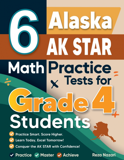 6 Alaska AK STAR Grade 4 Math Practice Tests