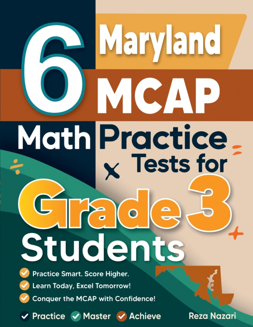 6 Maryland MCAP Math Practice Tests for Grade 3 Students
