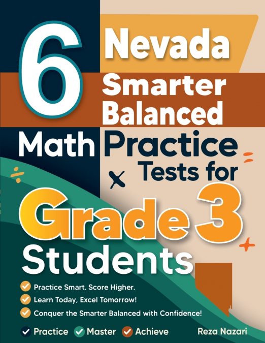 6 Nevada Smarter Balanced Math Practice Tests for Grade 3 Students