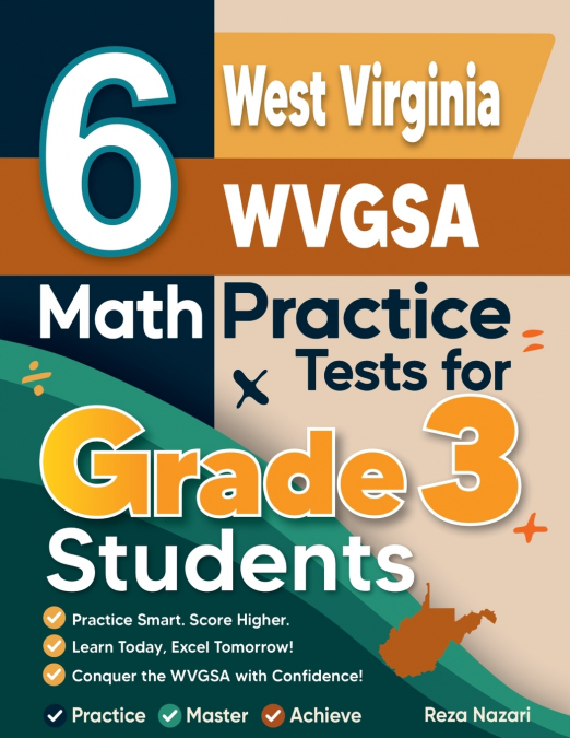 6 West Virginia WVGSA Math Practice Tests for Grade 3 Students