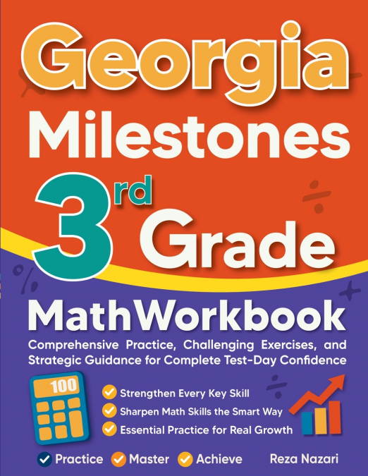 Georgia Milestones 3rd Grade Math Workbook