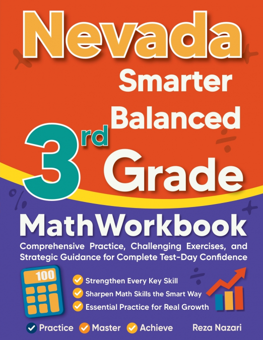 Nevada Smarter Balanced 3rd Grade Math Workbook
