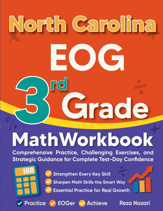 North Carolina EOG 3rd Grade Math Workbook