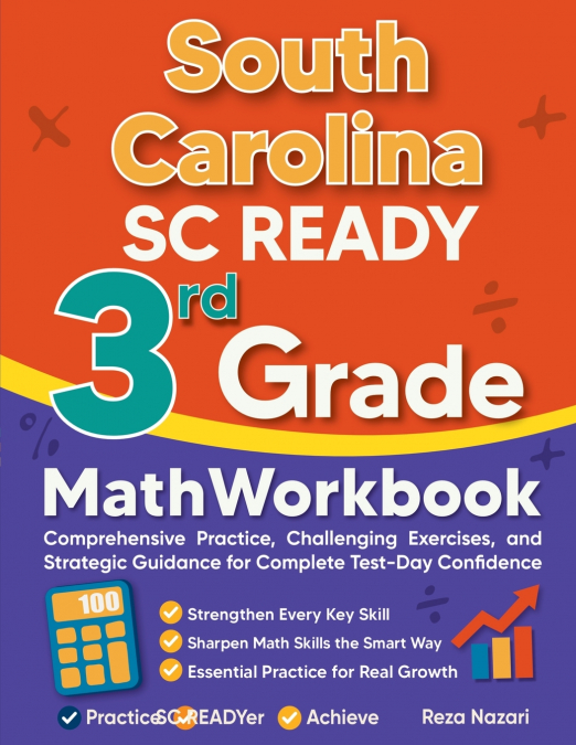 South Carolina SC READY 3rd Grade Math Workbook