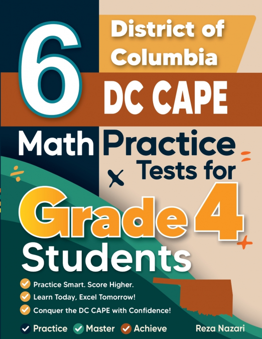 6 District of Columbia DC CAPE Grade 4 Math Practice Tests