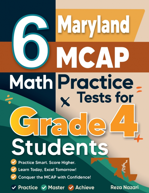 6 Maryland MCAP Grade 4 Math Practice Tests