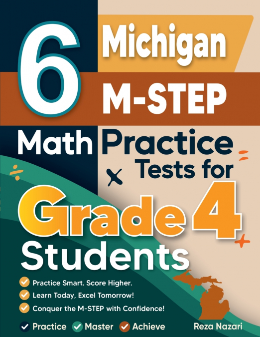 6 Michigan M-STEP Grade 4 Math Practice Tests