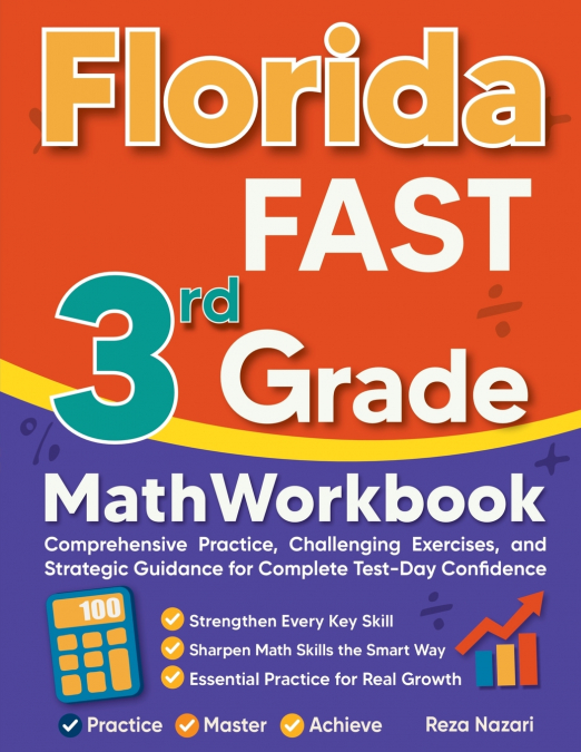 Florida FAST 3rd Grade Math Workbook