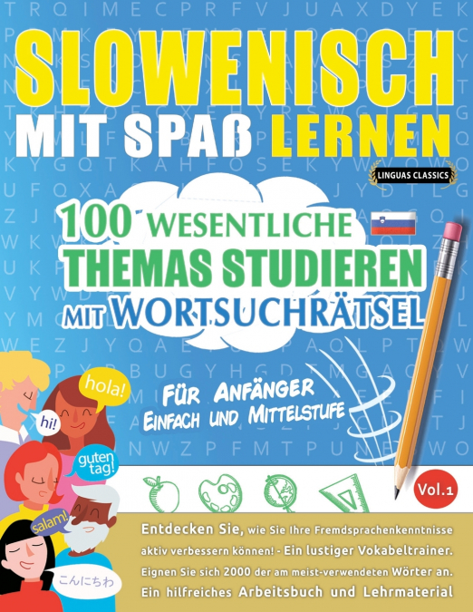 SLOWENISCH MIT SPAß LERNEN - FÜR ANFÄNGER