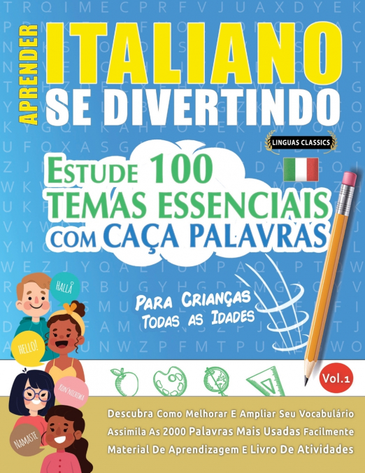 APRENDER ITALIANO SE DIVERTINDO! - PARA CRIANÇAS