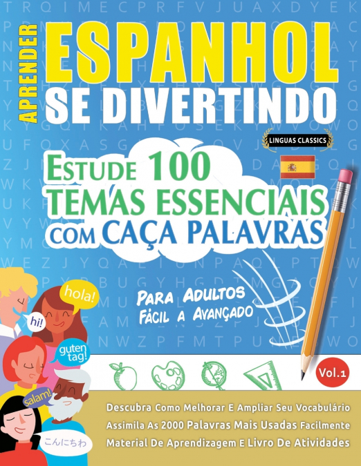 APRENDER ESPANHOL SE DIVERTINDO! - PARA ADULTOS