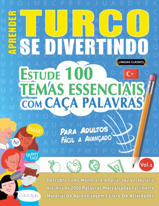 APRENDER TURCO SE DIVERTINDO! - PARA ADULTOS