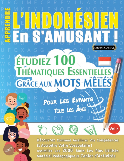 APPRENDRE L’INDONÉSIEN EN S’AMUSANT - POUR LES ENFANTS