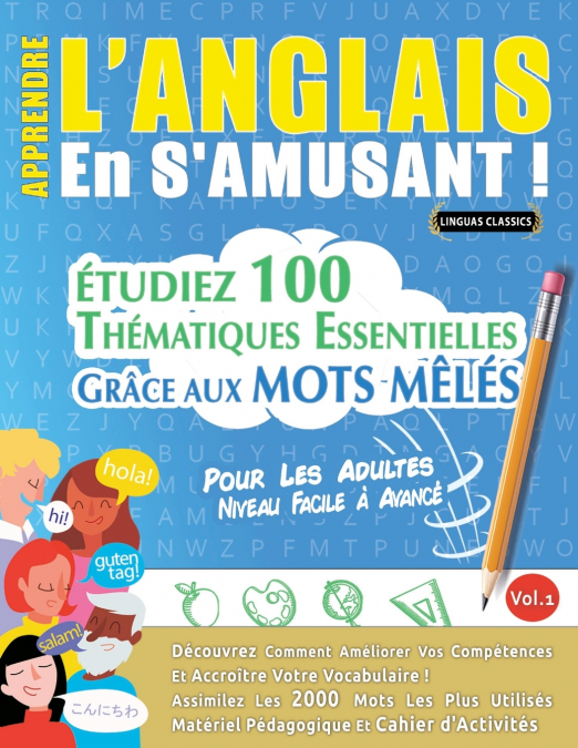APPRENDRE L’ANGLAIS EN S’AMUSANT - POUR LES ADULTES