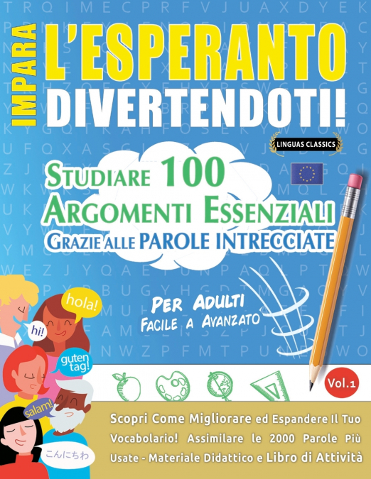 IMPARA L’ESPERANTO DIVERTENDOTI! - PER ADULTI