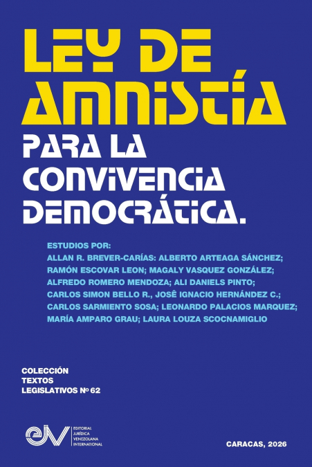 LEY DE AMNISTÍA PARA LA CONVIVENCIA DEMOCRÁTICA