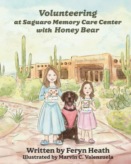Volunteering at Saguaro Memory Center with Honey Bear