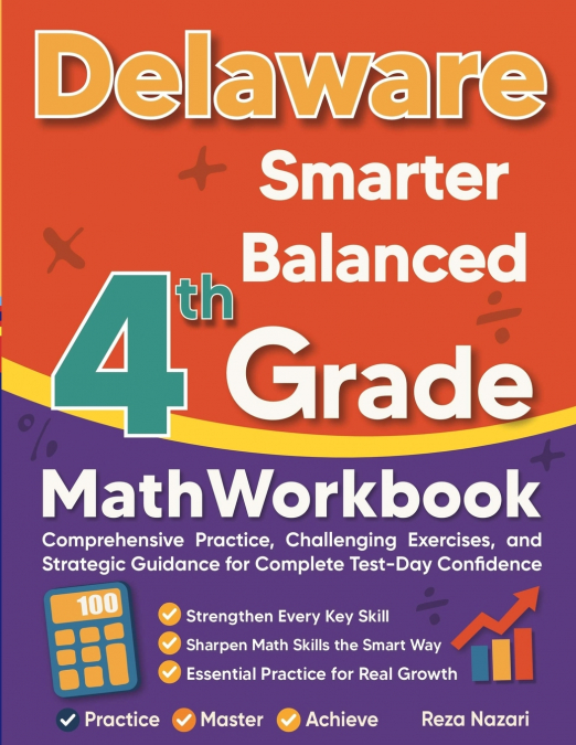 Delaware Smarter Balanced Grade 4 Math Workbook