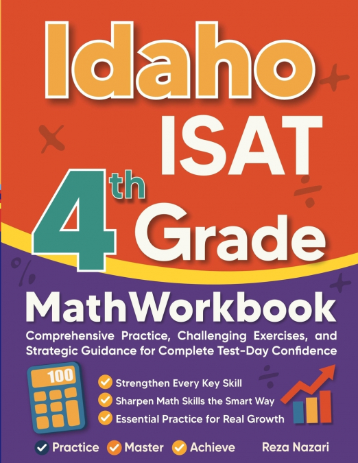 Idaho ISAT Grade 4 Math Workbook