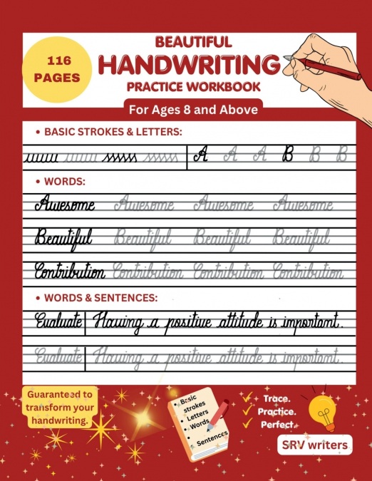 Beautiful Handwriting Practice Workbook