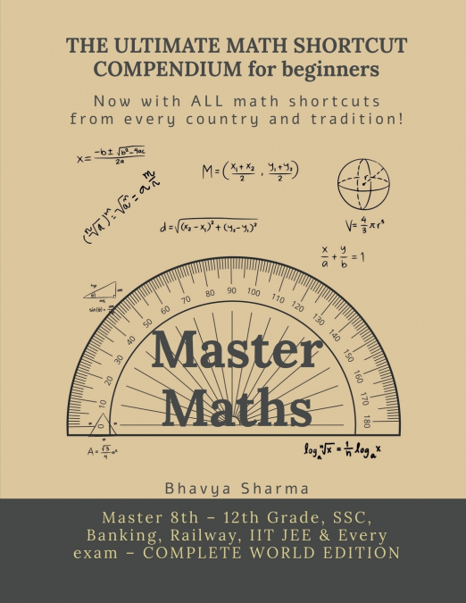 THE ULTIMATE MATH SHORTCUT COMPENDIUM for beginners