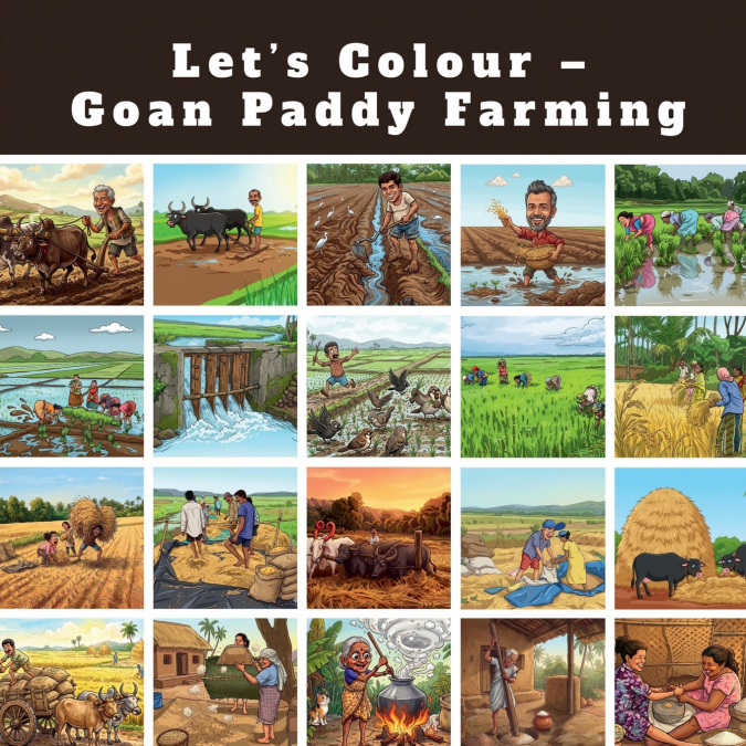 Let’s Colour -Goan Paddy Farming