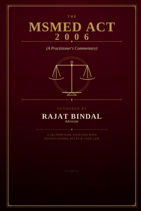 MSMED ACT, 2006 A PRACTITIONER’S COMMENTARY
