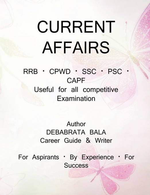 CURRENT AFFAIRS