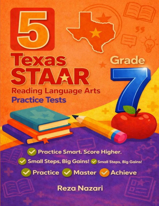 5 Realistic Texas STAAR Grade 6 Reading Language Arts Practice Tests