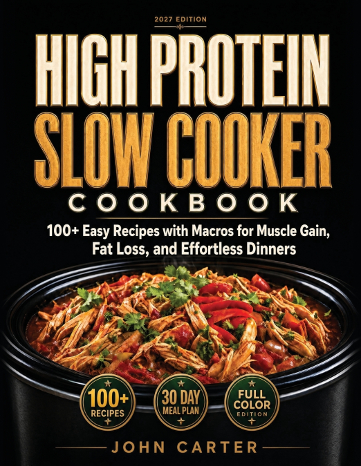 High Protein Slow Cooker Cookbook