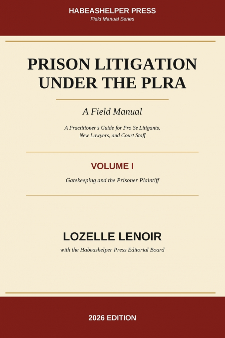 Prison Litigation Under the PLRA