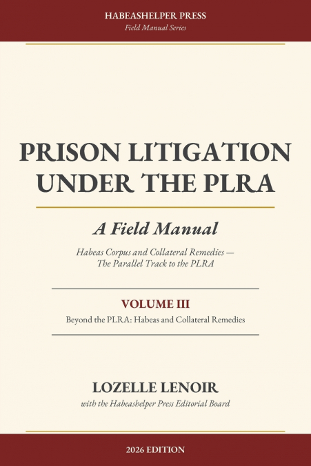 Prison Litigation Under the PLRA
