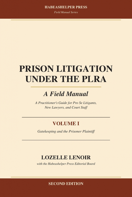 Prison Litigation Under the PLRA