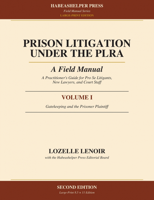 Prison Litigation Under the PLRA