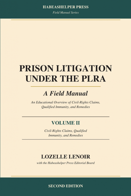 Prison Litigation Under the PLRA