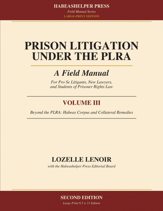 Prison Litigation Under the PLRA