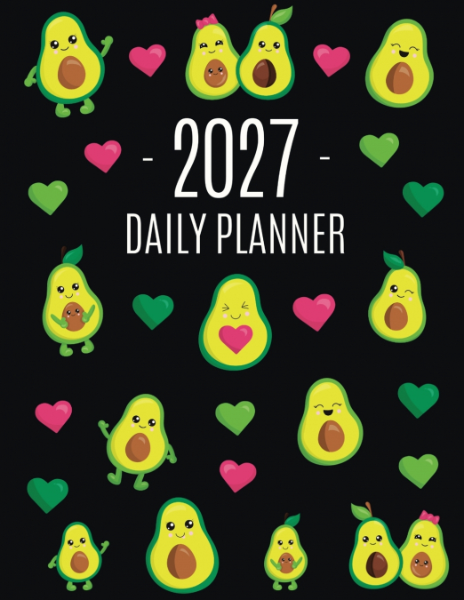 Avocado Daily Planner 2027