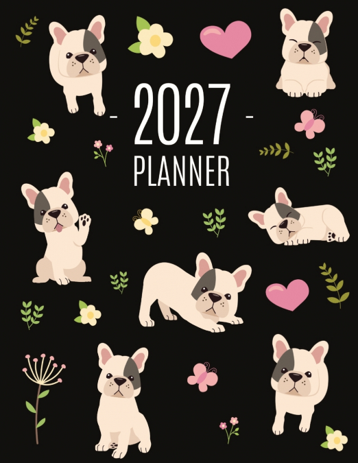 French Bulldog Planner 2027