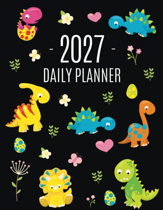 Dinosaur Daily Planner 2027